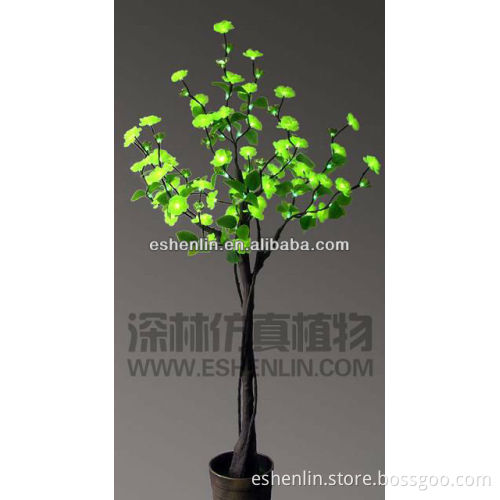 wedding accessory,plastic flower tree with light up artificial flowers